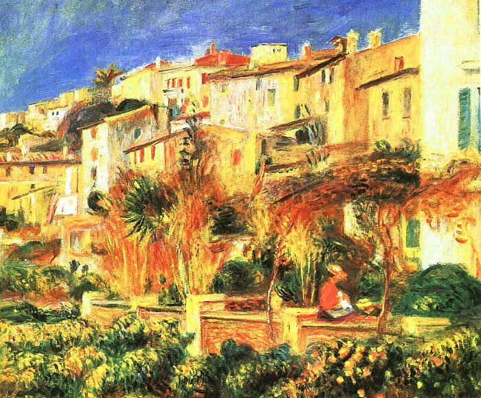 Pierre Renoir Terrace in Cagnes oil painting image